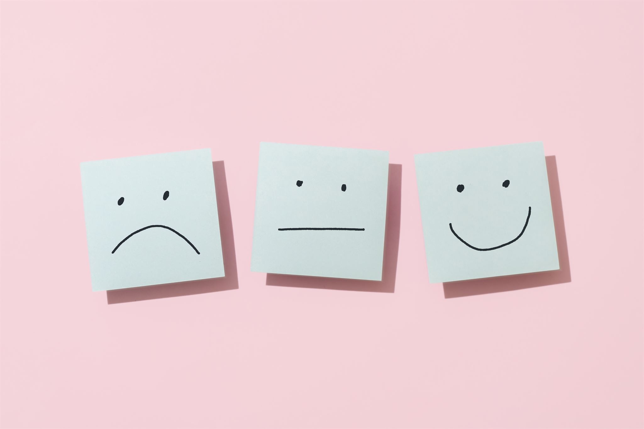 Range-of-moods-sticky-notes